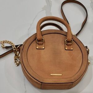 REBECCA MINKOFF Bree Circle Crossbody Bag In Almond